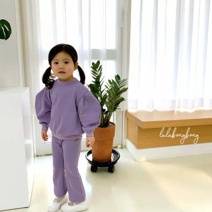 Lalabongbong - Korean Children Fashion - #minifashionista - Balloon Top Bottom Set - 12