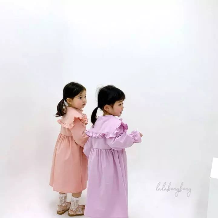 Lalabongbong - Korean Children Fashion - #prettylittlegirls - Barbie Collar One-piece