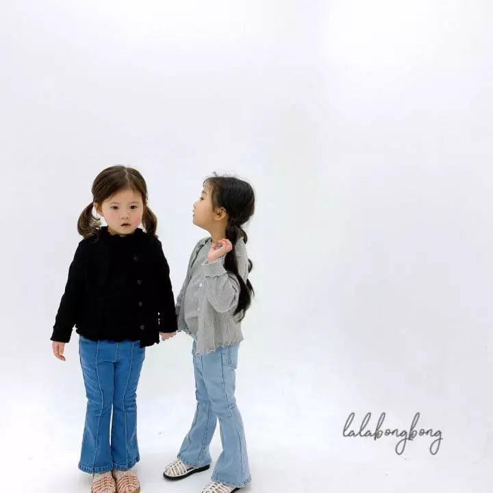 Lalabongbong - Korean Children Fashion - #todddlerfashion - Pintuck Jeans - 11