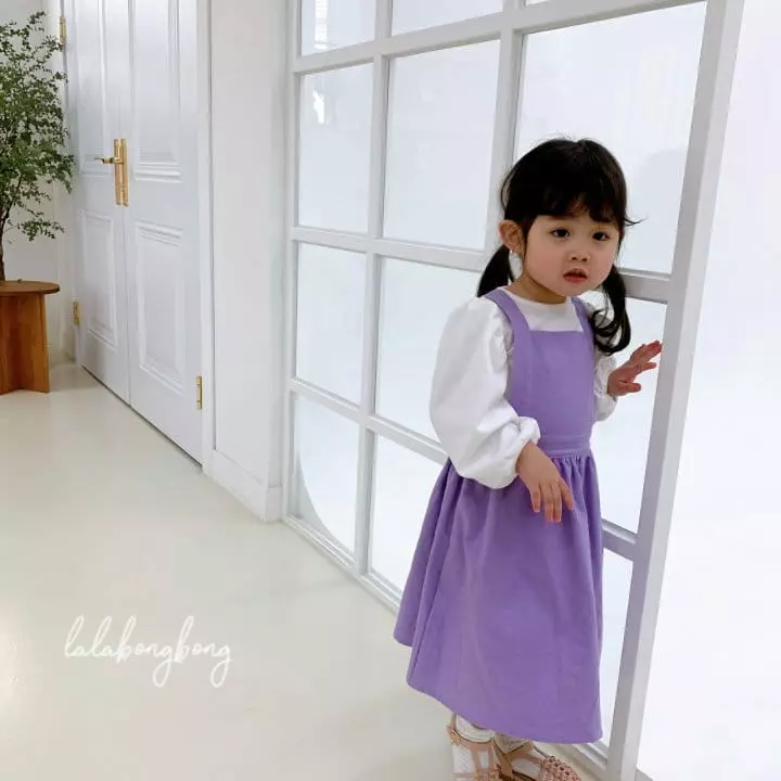 Lalabongbong - Korean Children Fashion - #prettylittlegirls - Puff Sleeves Tee - 4