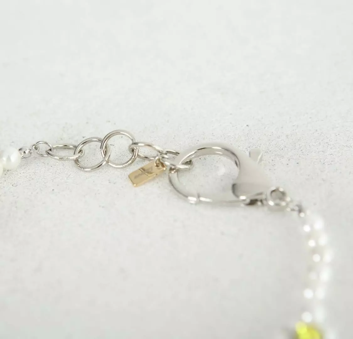 Lartrow - Korean Women Fashion - #momslook - Pearl Flower Necklace - 12