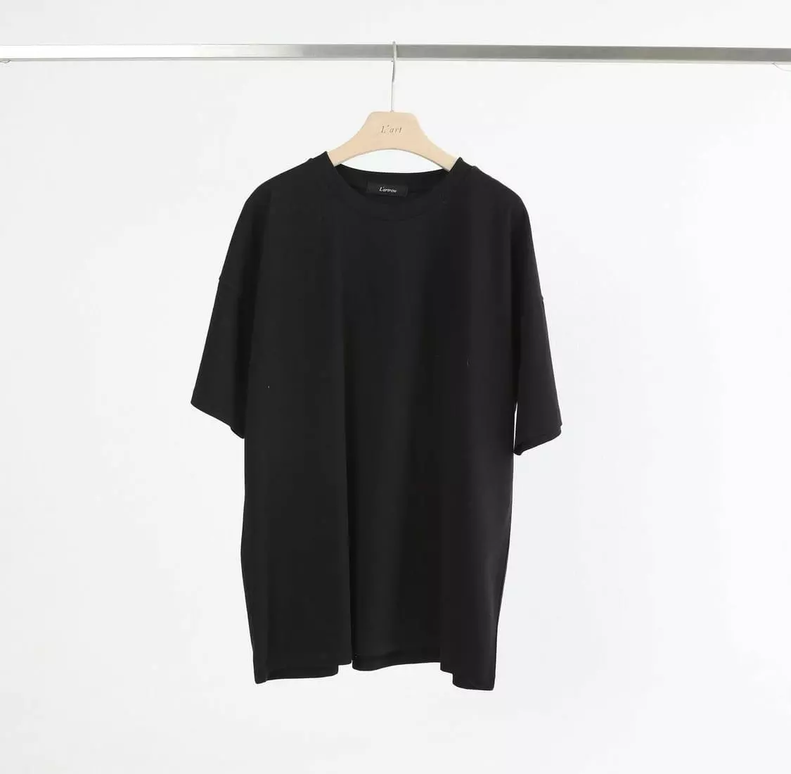 Lartrow - Korean Women Fashion - #restrostyle - Muzi Boxy Tee - 5