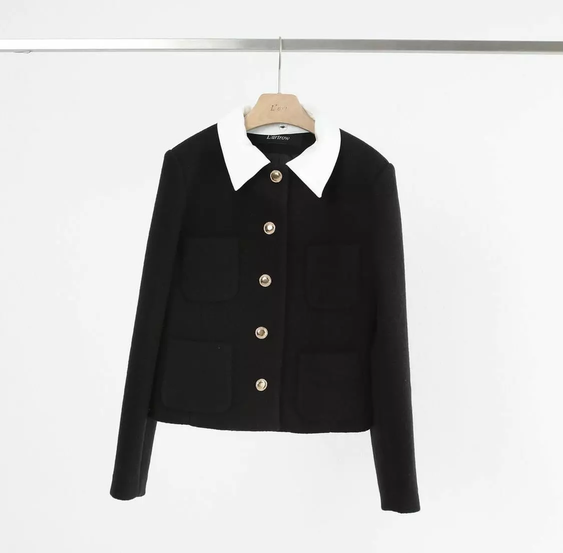 Lartrow - Korean Women Fashion - #womensfashion - Pocket Jacket - 2