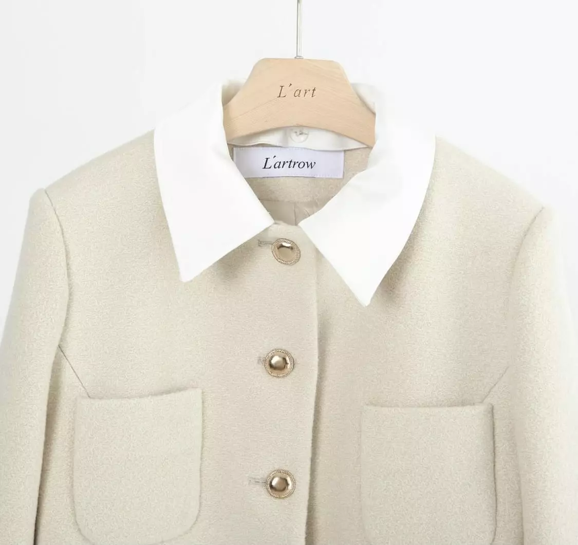 Lartrow - Korean Women Fashion - #womensfashion - Pocket Jacket - 8