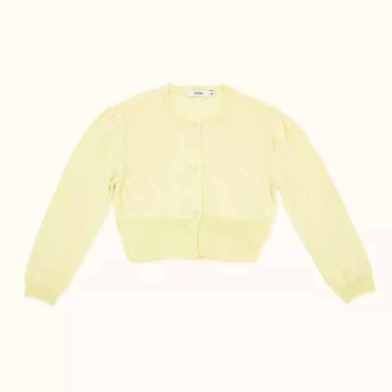 Le Bev - Korean Children Fashion - #childofig - Simple Slit Cardigan