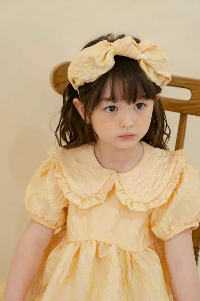 Le Bev - Korean Children Fashion - #stylishchildhood - Melly Jacquard Hairband - 4