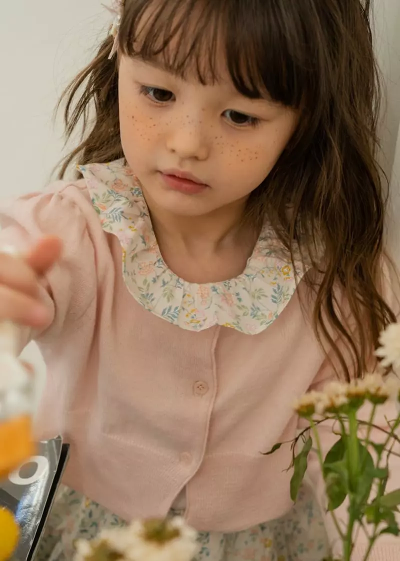 Le Bev - Korean Children Fashion - #childrensboutique - Simple Slit Cardigan - 4