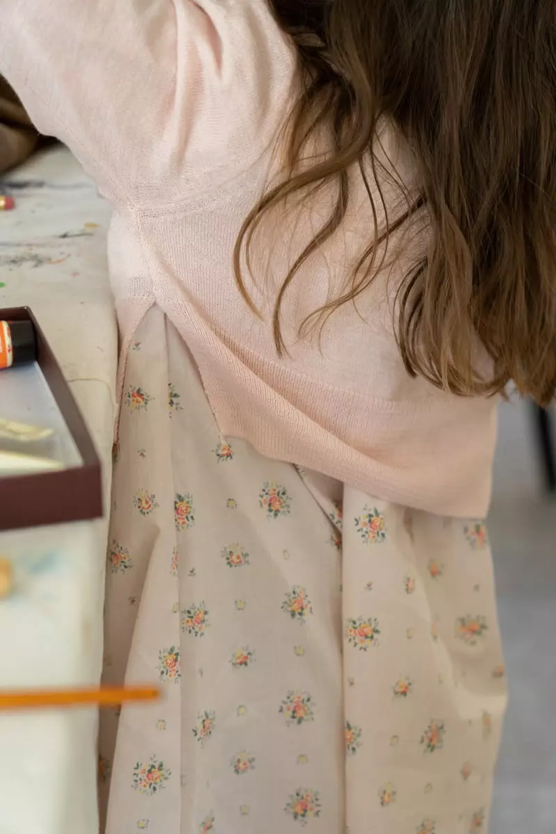 Le Bev - Korean Children Fashion - #discoveringself - Simple Slit Cardigan - 5