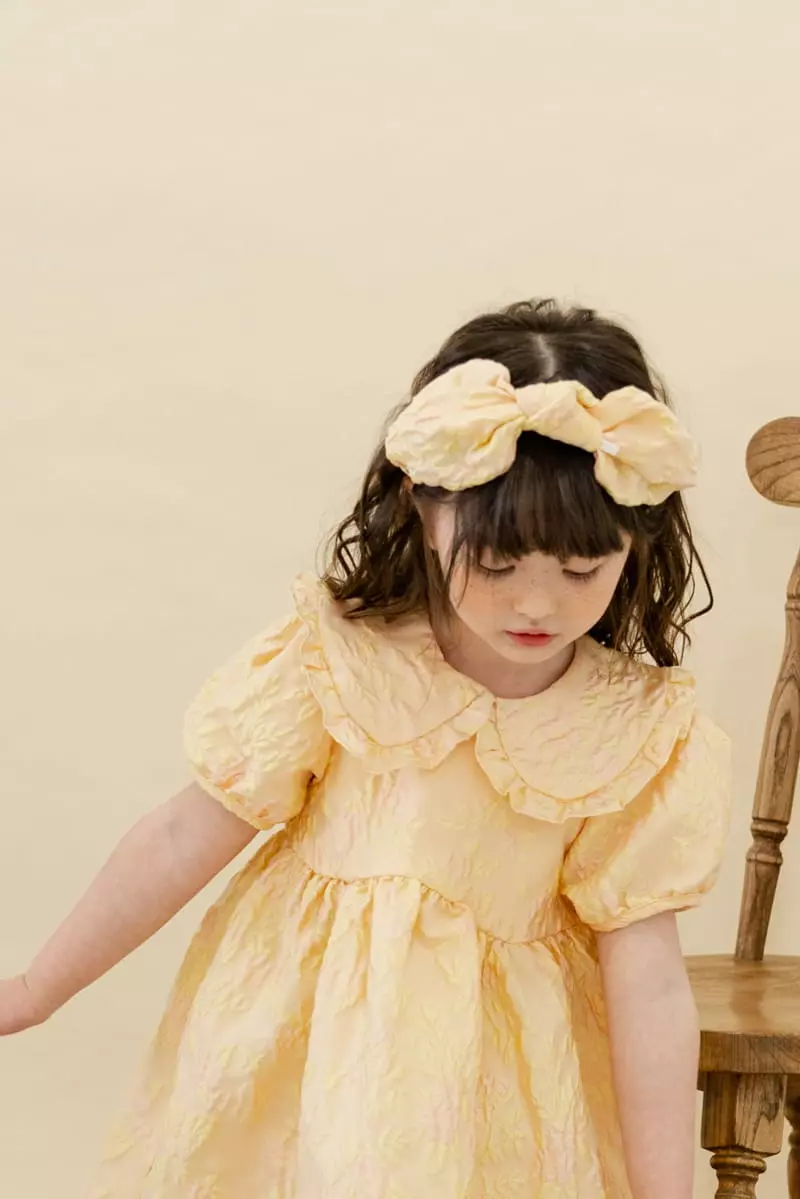 Le Bev - Korean Children Fashion - #fashionkids - Melli Jacuard One-piece - 10