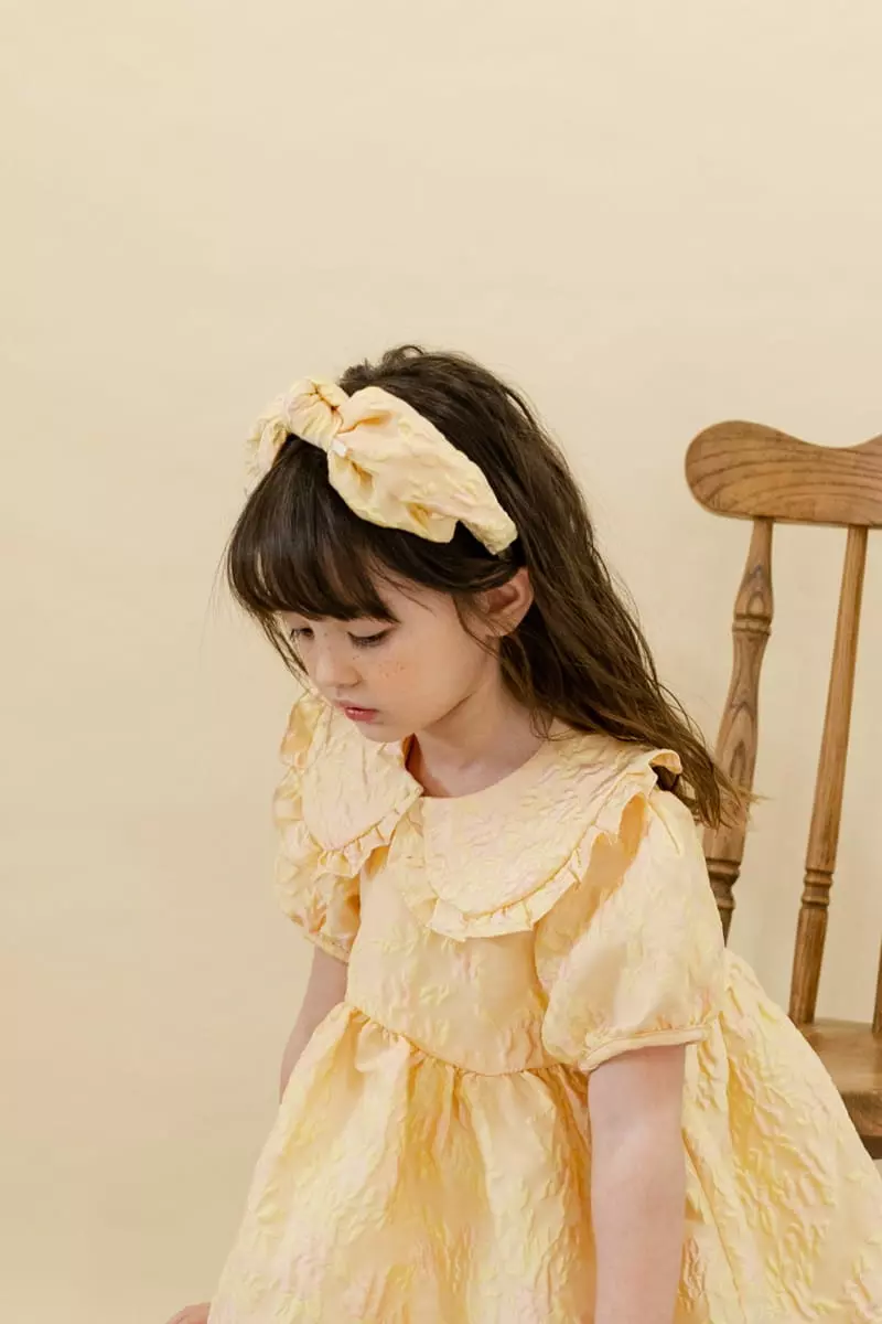 Le Bev - Korean Children Fashion - #kidsstore - Melli Jacuard One-piece - 12