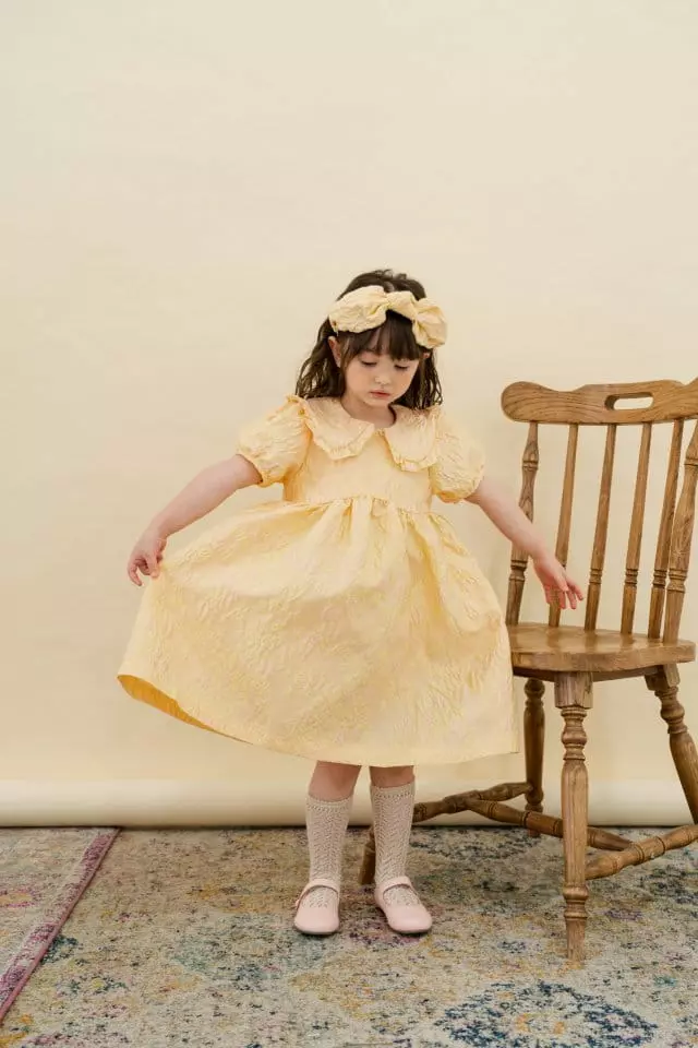 Le Bev - Korean Children Fashion - #stylishchildhood - Melly Jacquard Hairband - 3