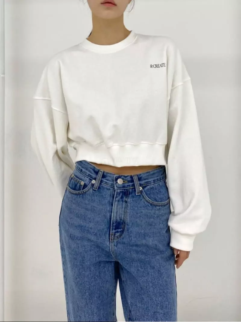 Le-Ppl - Korean Women Fashion - #restrostyle - Daily Sweatshirt