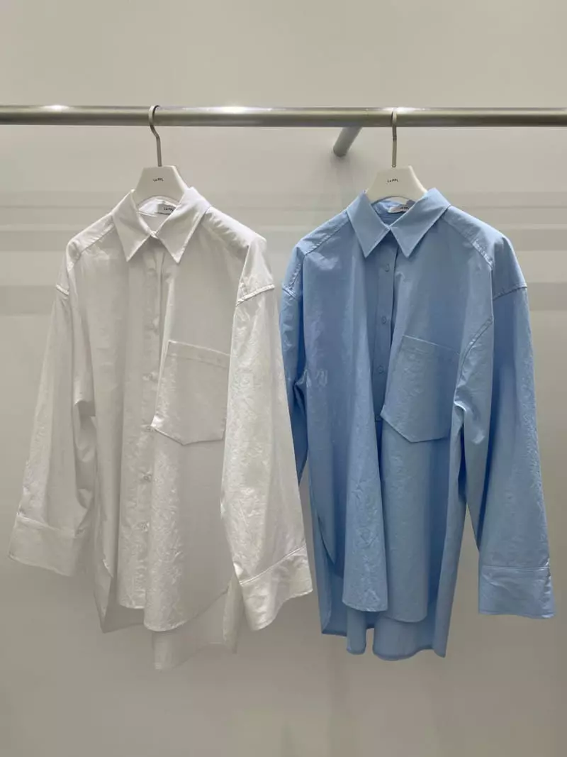 Le-Ppl - Korean Women Fashion - #vintageinspired - Saint Shirt - 4