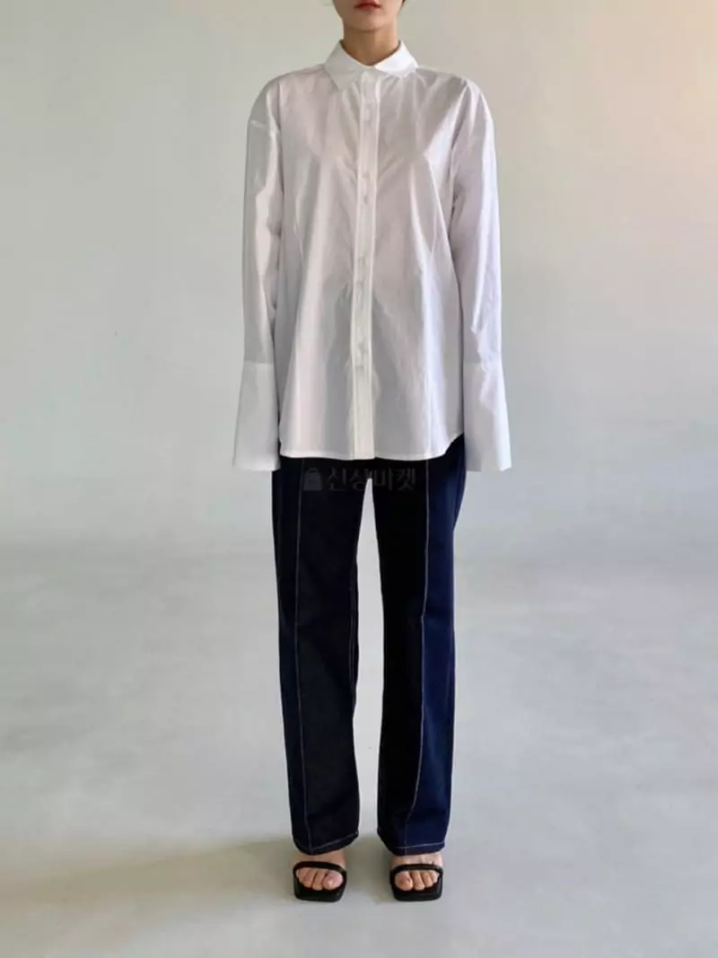 Le-Ppl - Korean Women Fashion - #womensfashion - Classic Blouse - 2