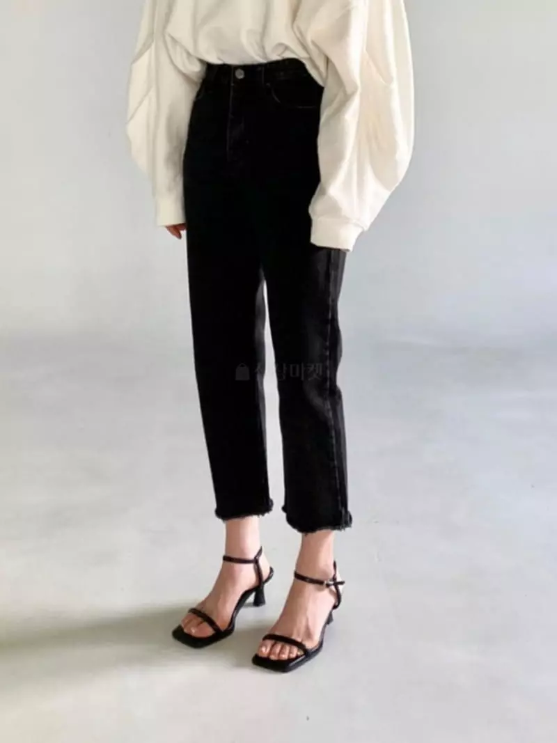 Le-Ppl - Korean Women Fashion - #womensfashion - Stand Jeans