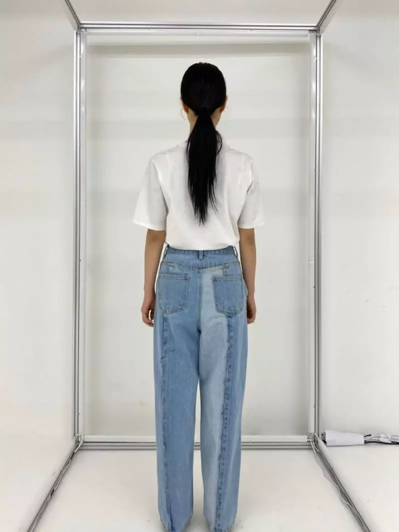 Le-Ppl - Korean Women Fashion - #womensfashion - Cutting Jeans - 3