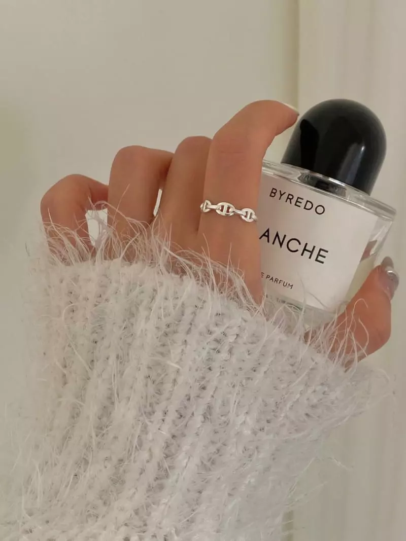 Lemei - Korean Women Fashion - #momslook - Silver 925  Chandelier Open Ring