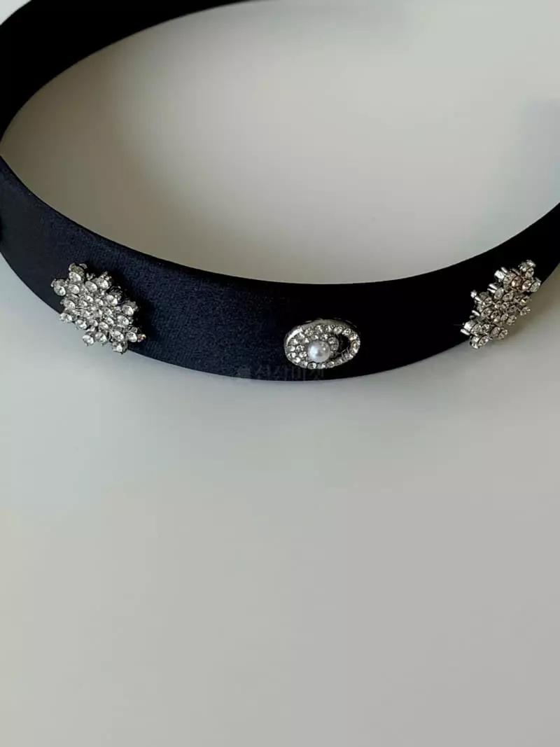 Lemei - Korean Women Fashion - #womensfashion - Cubic Hair Band - 4
