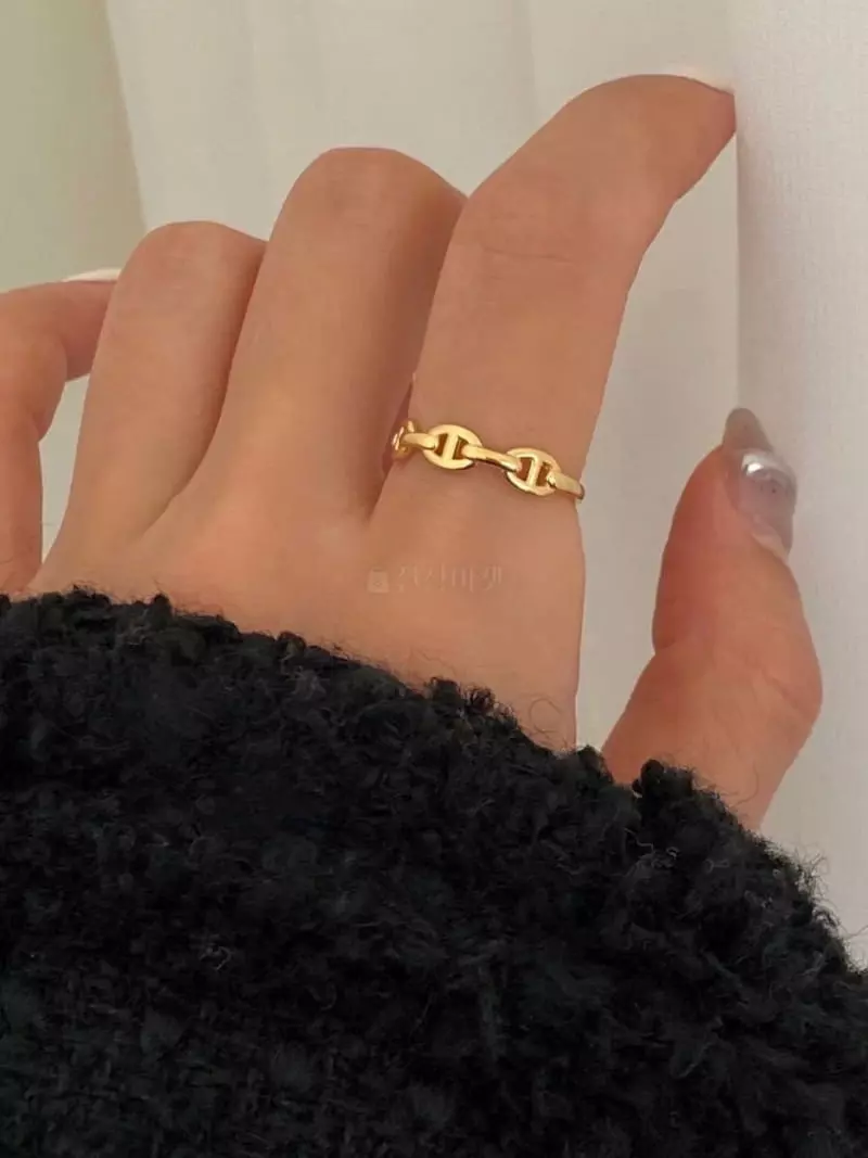 Lemei - Korean Women Fashion - #womensfashion - Silver 925  Chandelier Open Ring - 2
