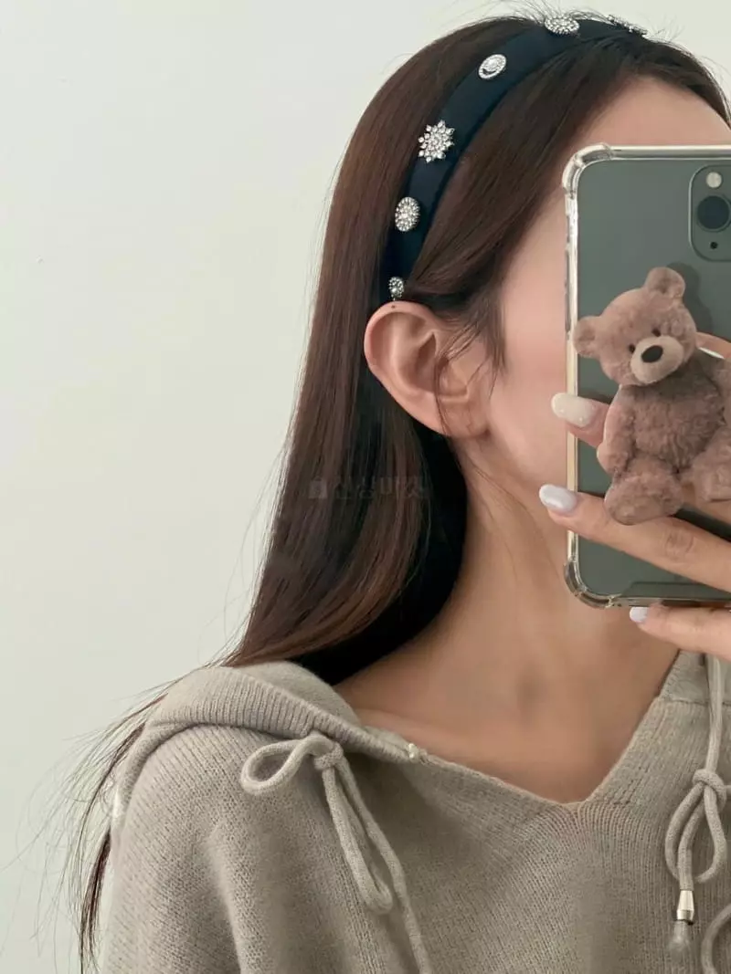 Lemei - Korean Women Fashion - #womensfashion - Cubic Hair Band
