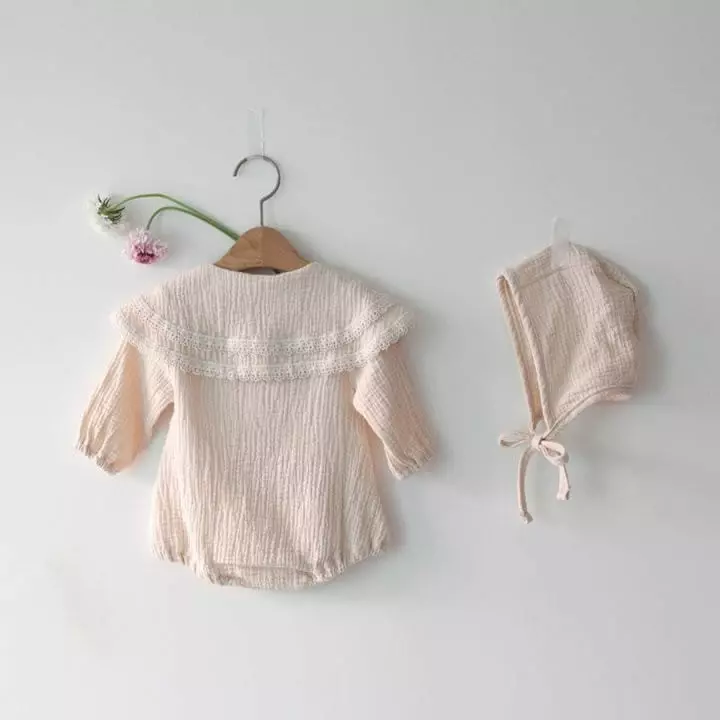 Lemonade - Korean Baby Fashion - #babylifestyle - Cellin Bodysuit with Bonnet - 3