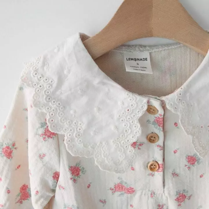 Lemonade - Korean Baby Fashion - #babyoutfit - Roren Bodysuit with Bonnet - 5