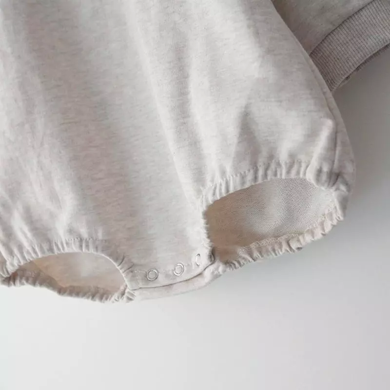 Lemonade - Korean Baby Fashion - #babyootd - Tie Bodysuit with Bonnet - 4