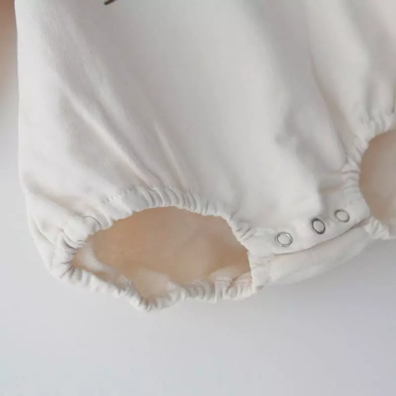 Lemonade - Korean Baby Fashion - #babywear - Barnie Barnie Bodysuit with Bonnet - 5