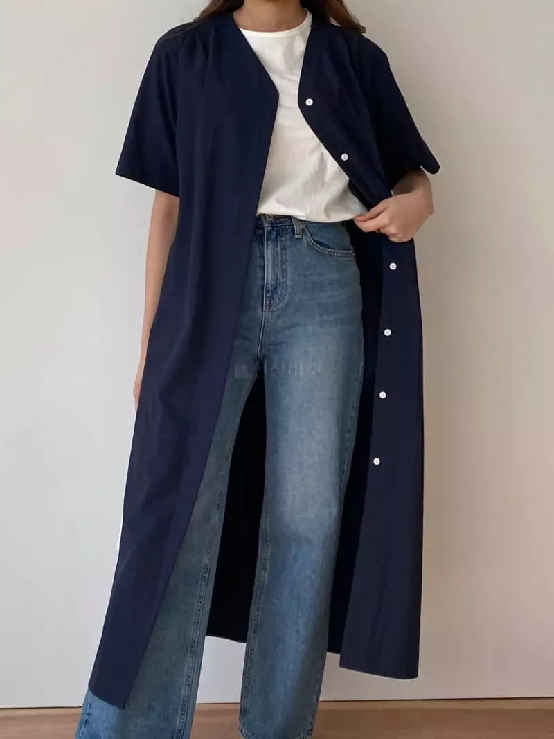 Leneuf - Korean Women Fashion - #momslook - Organic Cotton Tee - 4