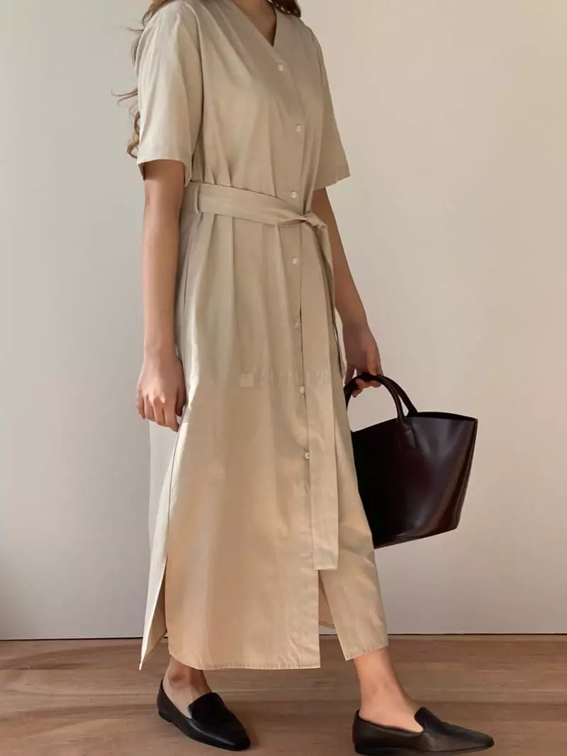 Leneuf - Korean Women Fashion - #momslook - Lobe One-piece - 4