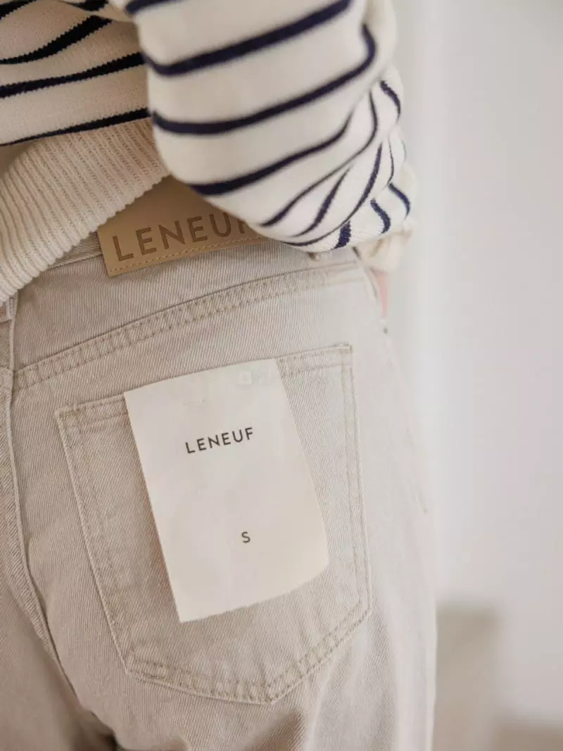 Leneuf - Korean Women Fashion - #momslook - Dying Jeans - 2