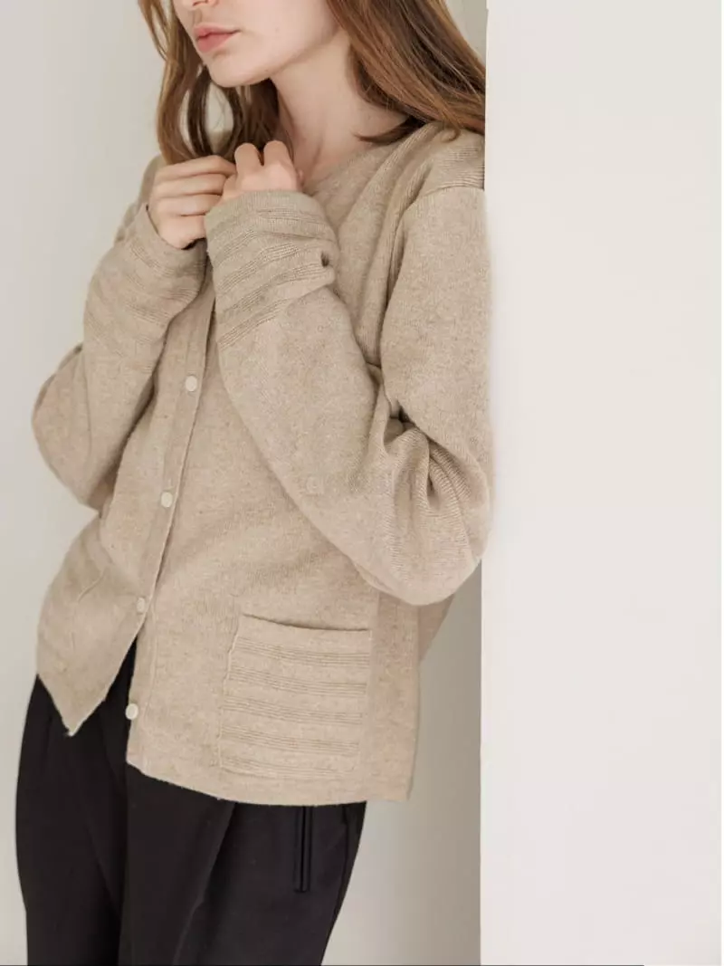 Leneuf - Korean Women Fashion - #romanticstyle - Jenny Cardigan - 3
