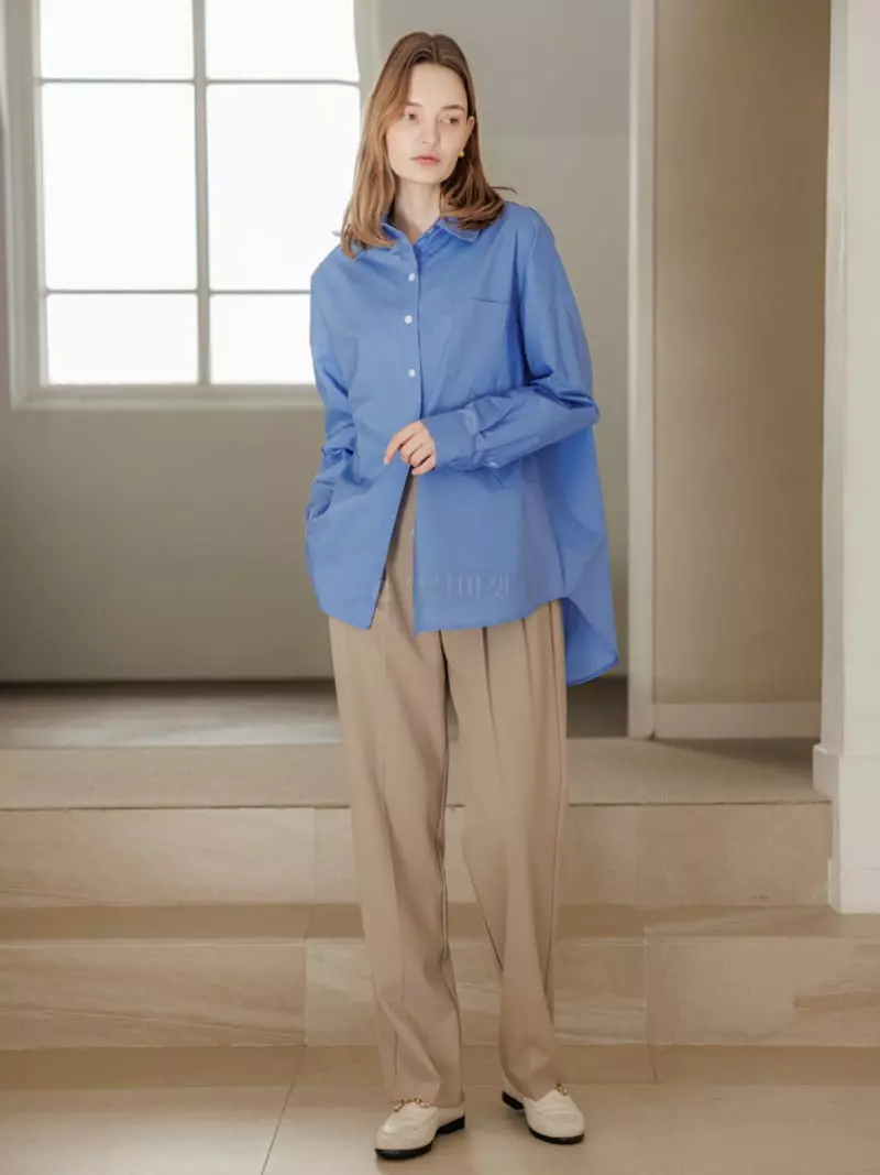 Leneuf - Korean Women Fashion - #vintageinspired - Two Pintuck Pants - 3