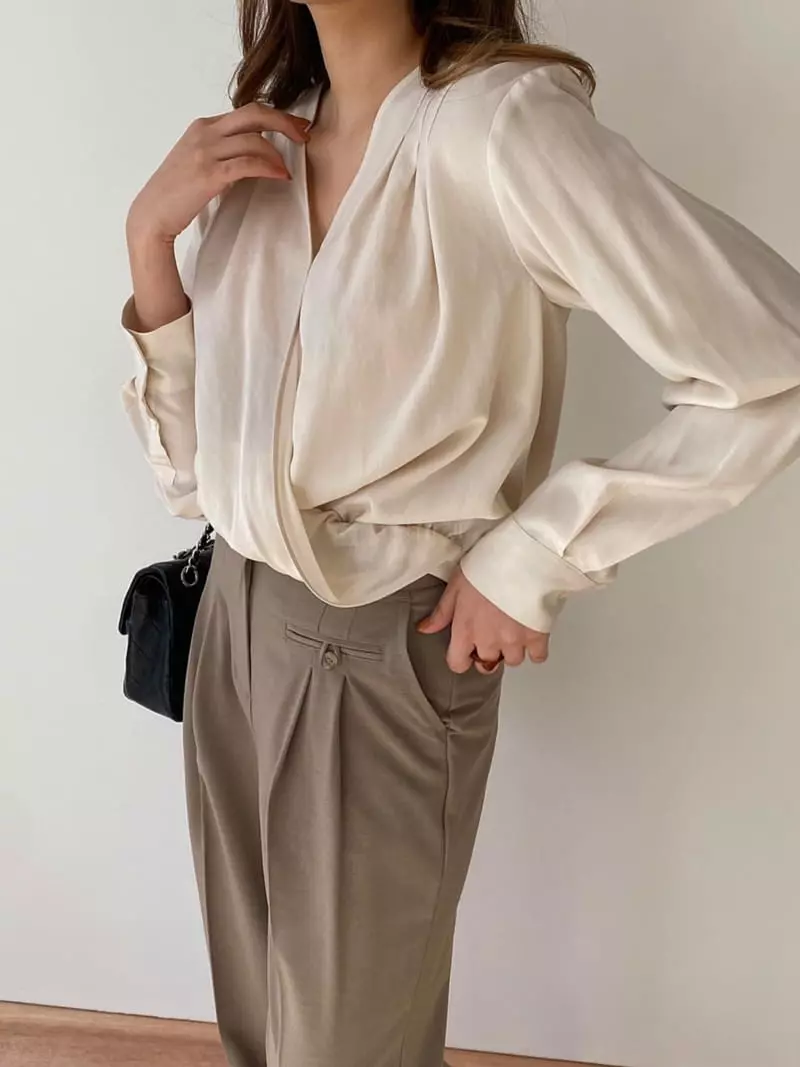 Leneuf - Korean Women Fashion - #womensfashion - Ten Blouse
