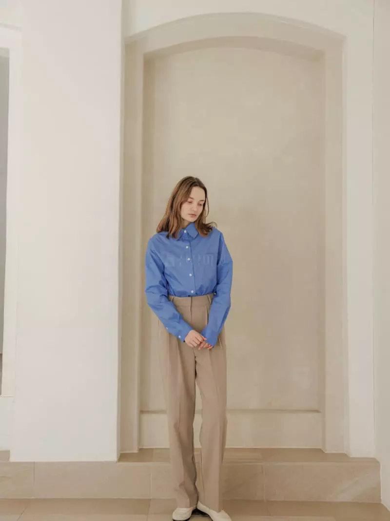 Leneuf - Korean Women Fashion - #womensfashion - Two Pintuck Pants - 2