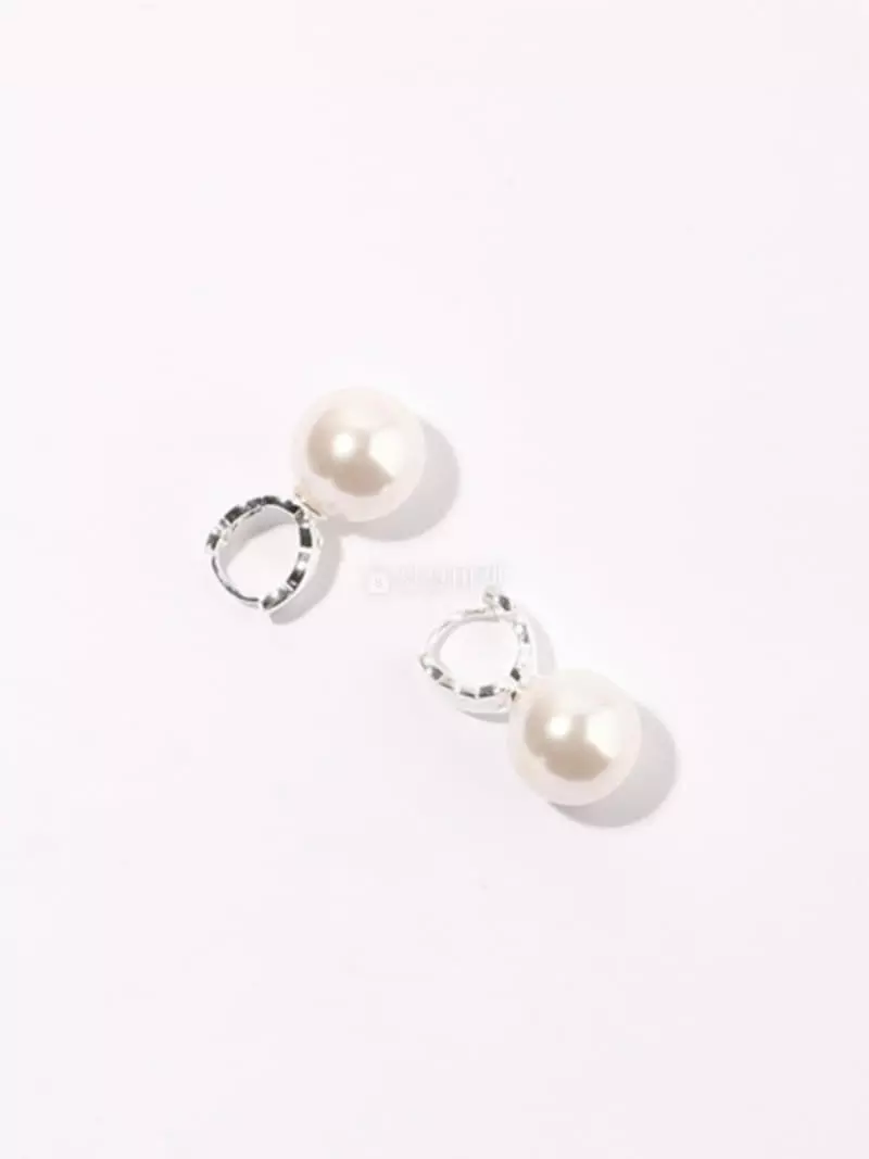 Letoile - Korean Women Fashion - #momslook - Fine Silver Earrings - 2