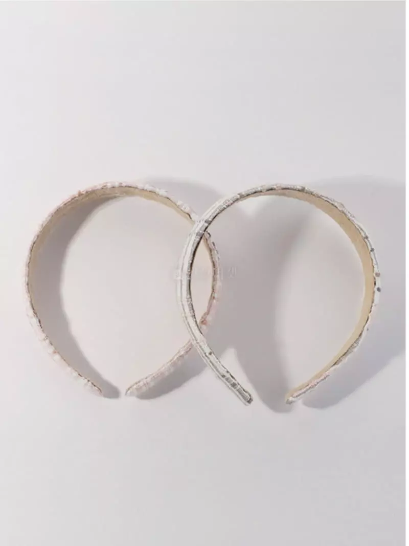Letoile - Korean Women Fashion - #momslook - Sand Tweed Hairband - 2