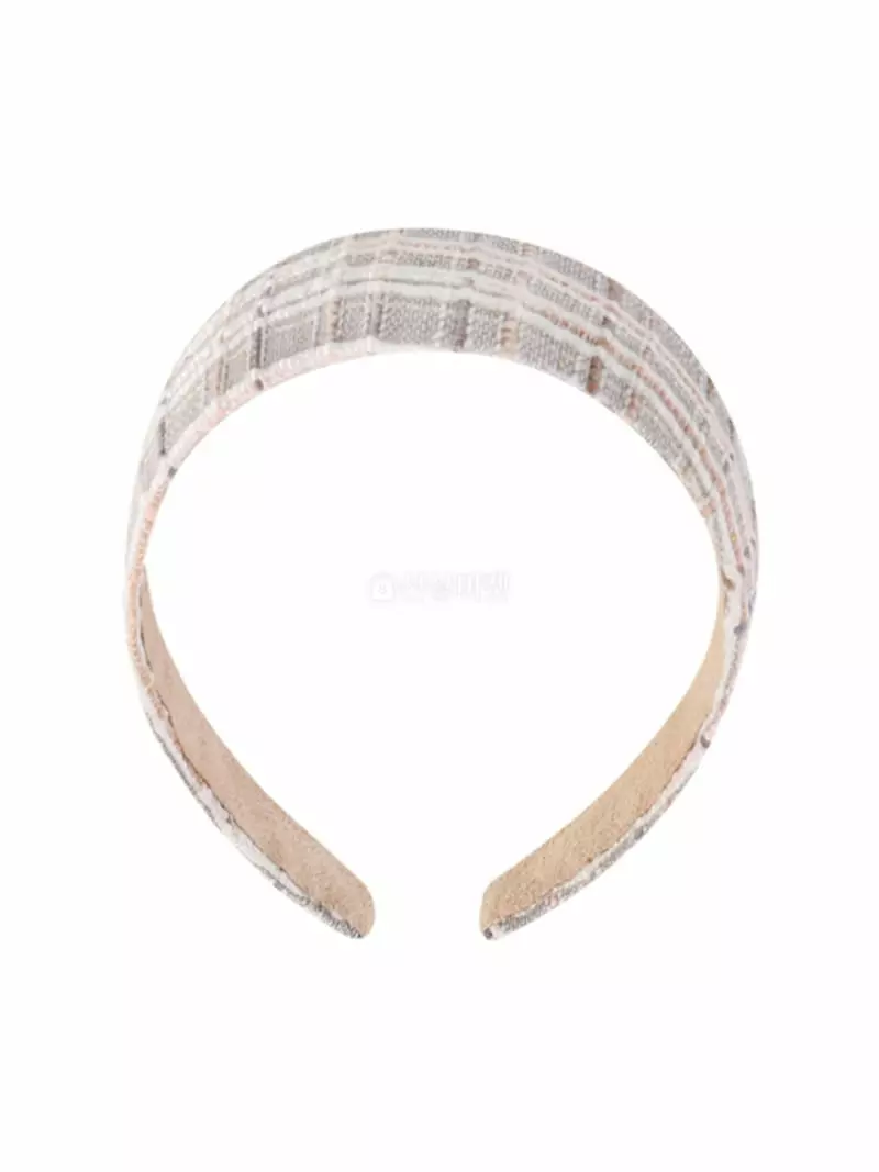 Letoile - Korean Women Fashion - #womensfashion - Sand Tweed Hairband - 4