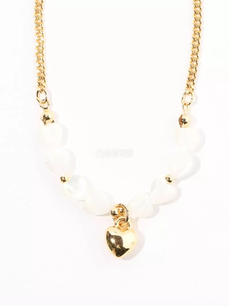Letoile - Korean Women Fashion - #momslook - Pearl Heart Bracelet