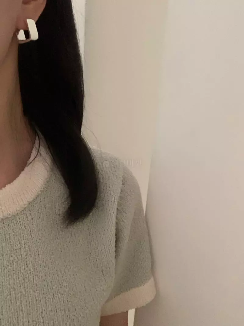 Letoile - Korean Women Fashion - #momslook - Bold Square Earrings - 2