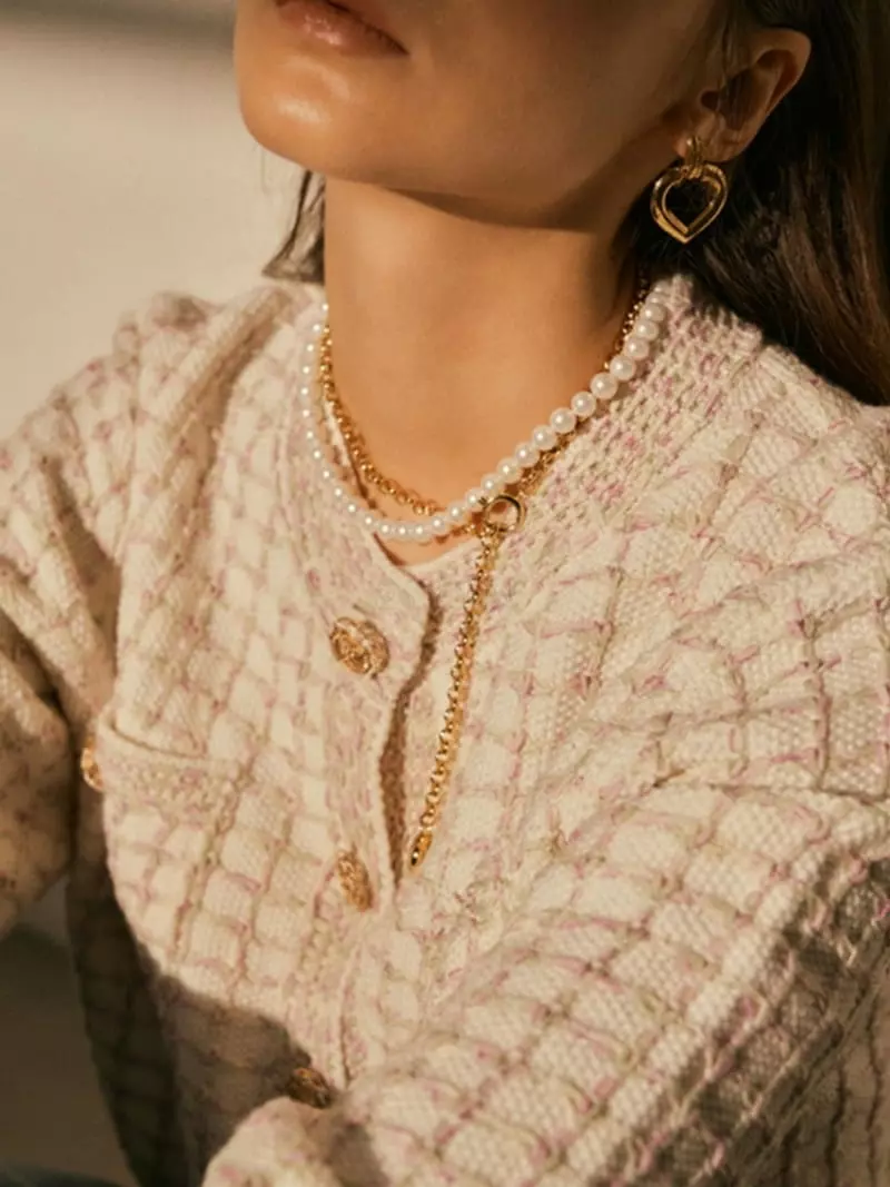 Letoile - Korean Women Fashion - #momslook - Heart Chain Necklace