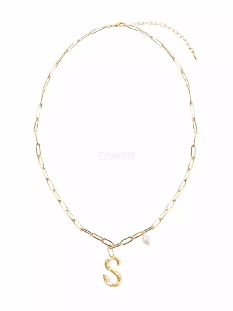 Letoile - Korean Women Fashion - #womensfashion - Initial Necklace