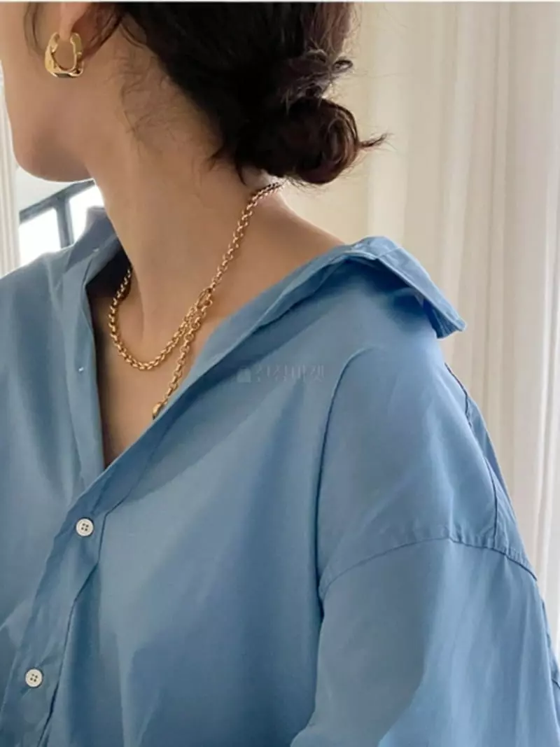 Letoile - Korean Women Fashion - #womensfashion - Heart Chain Necklace - 2
