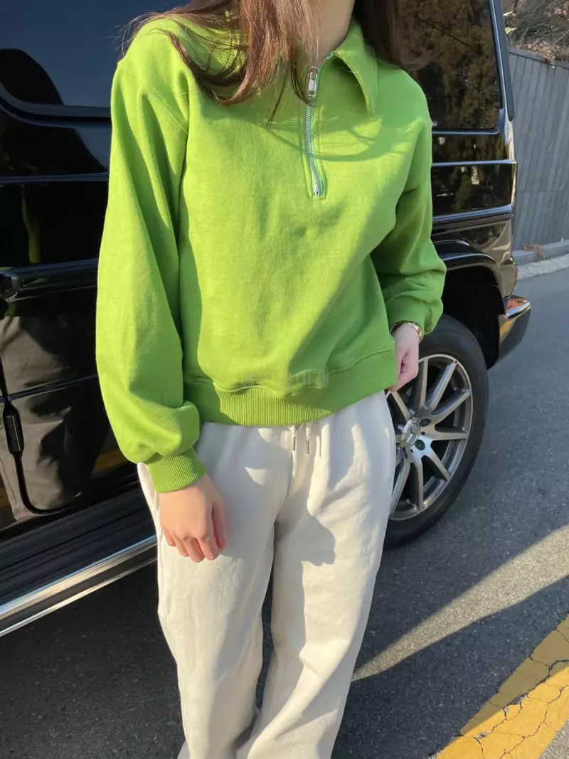 Levase - Korean Women Fashion - #momslook - Anorak Sweatshirt - 2