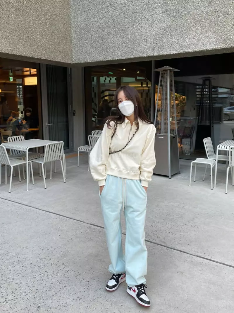 Levase - Korean Women Fashion - #womensfashion - Anorak Sweatshirt - 4