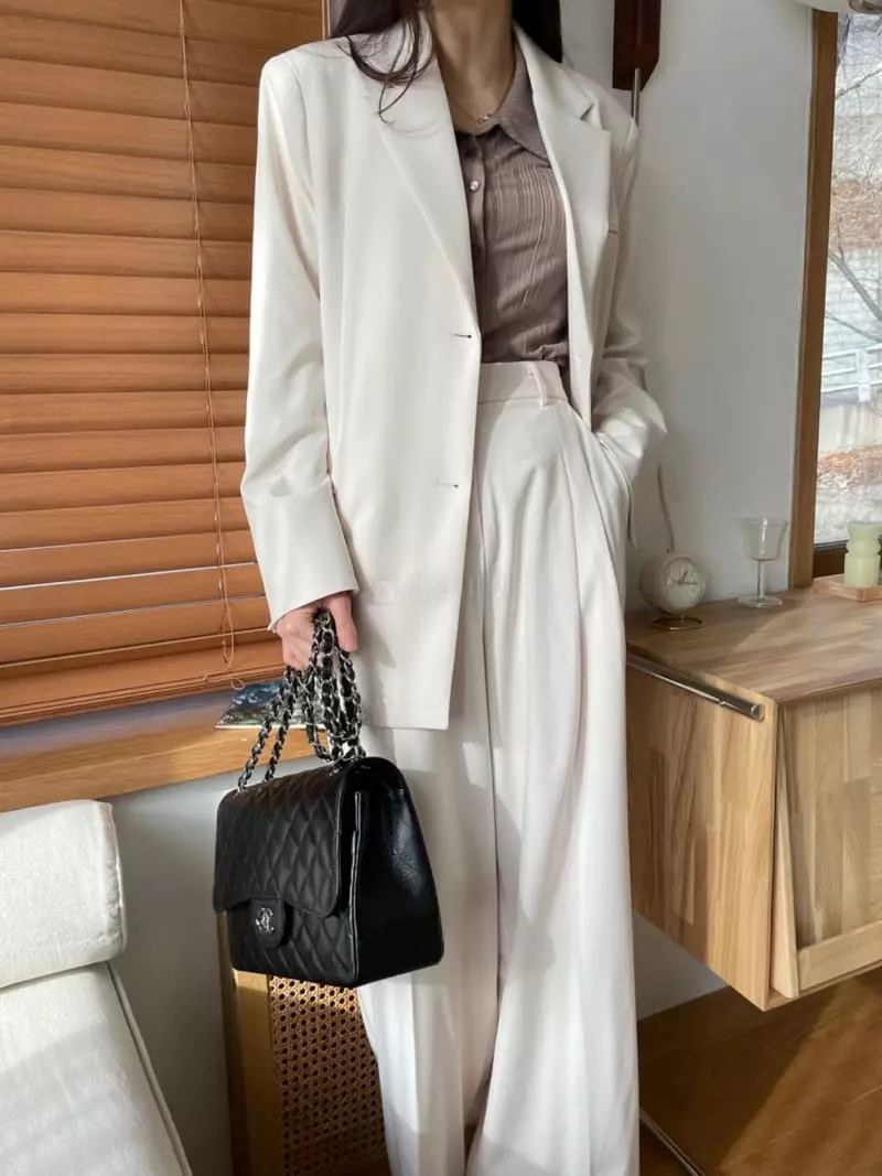 Levase - Korean Women Fashion - #momslook - Grow Pants - 2