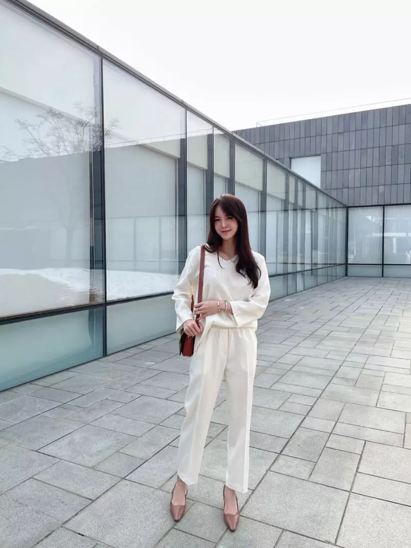 Levase - Korean Women Fashion - #momslook - Mono Pants