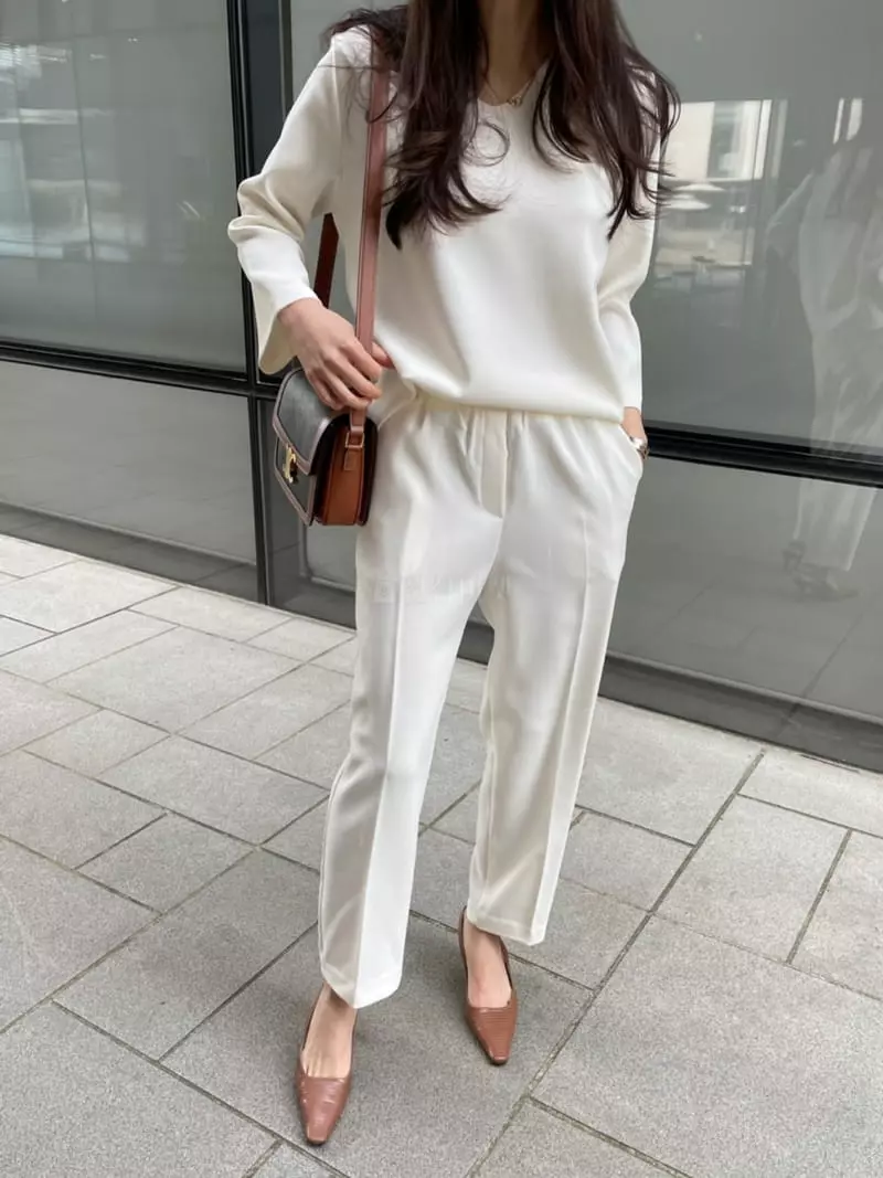 Levase - Korean Women Fashion - #momslook - Mono Pants - 2
