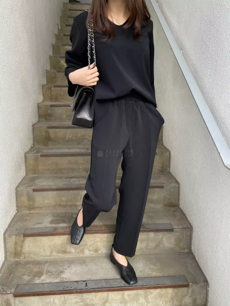 Levase - Korean Women Fashion - #momslook - Mono Pants - 3