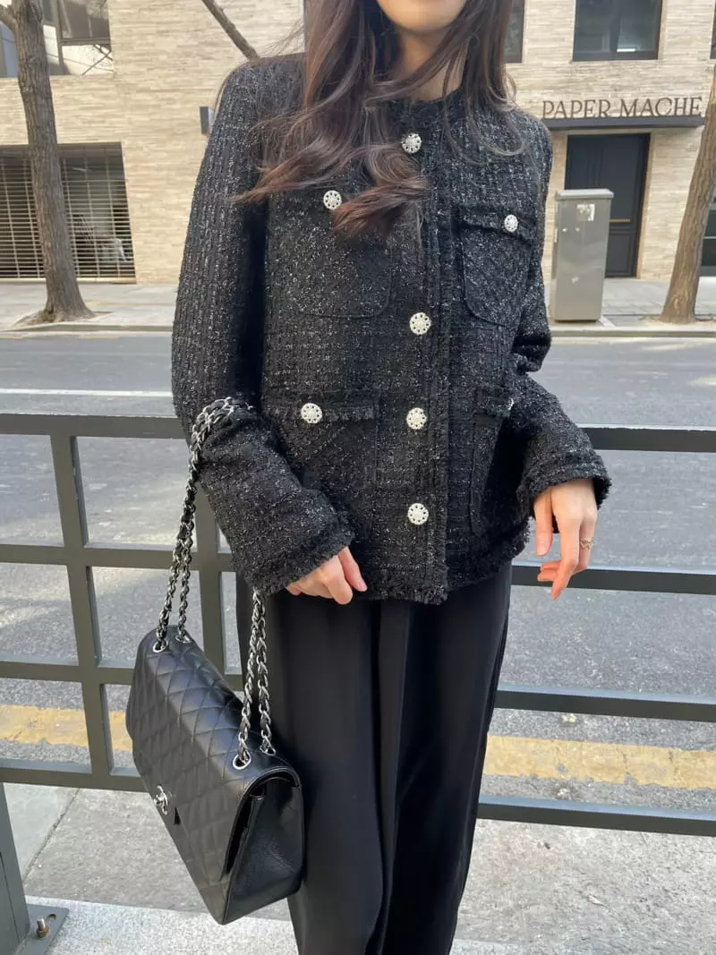 Levase - Korean Women Fashion - #momslook - Glow Jacket